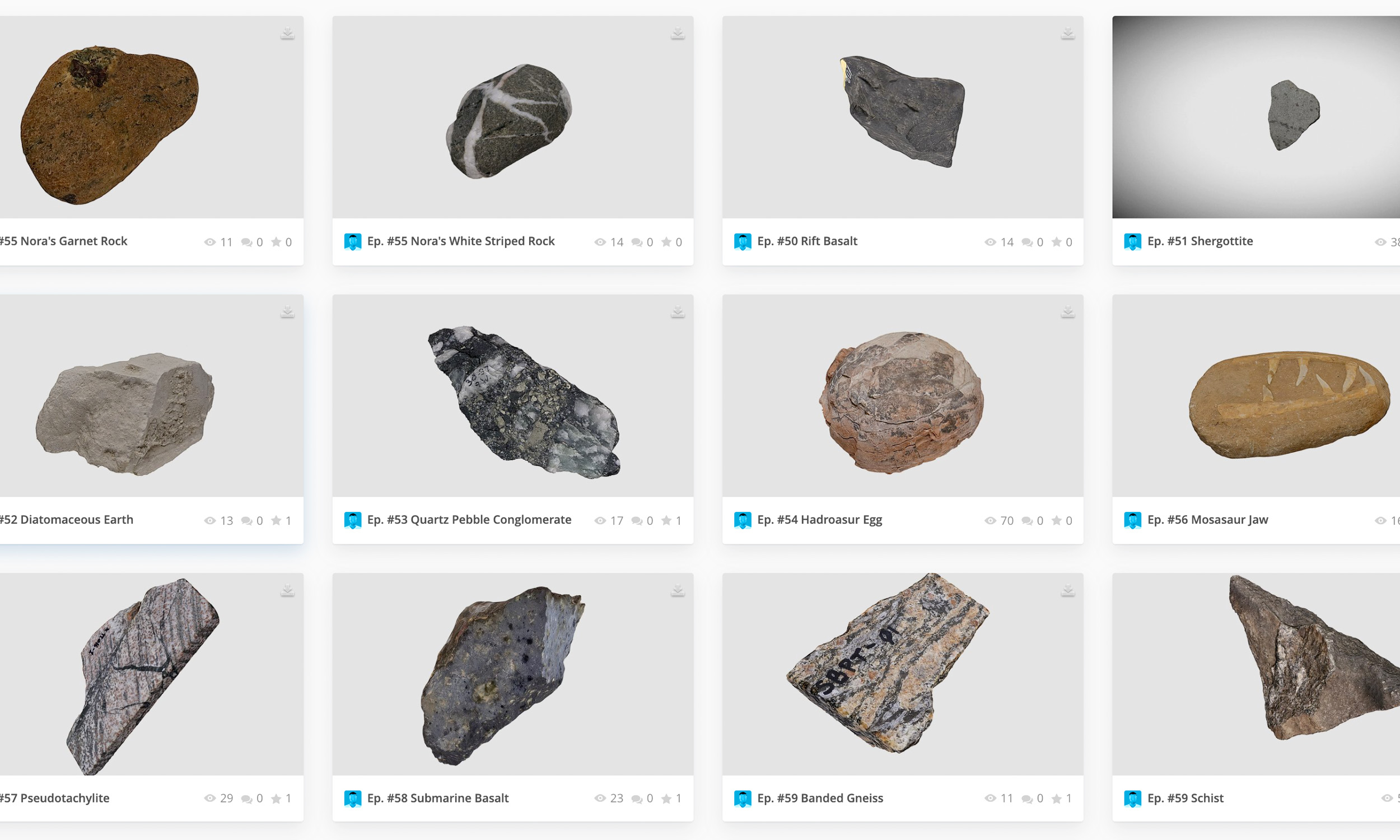 3D Models in the Classroom: Every Rock has a Story